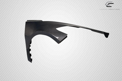 2020-2025 Chevrolet Corvette C8 OEM Look Front Fenders, Carbon Fiber - view 4