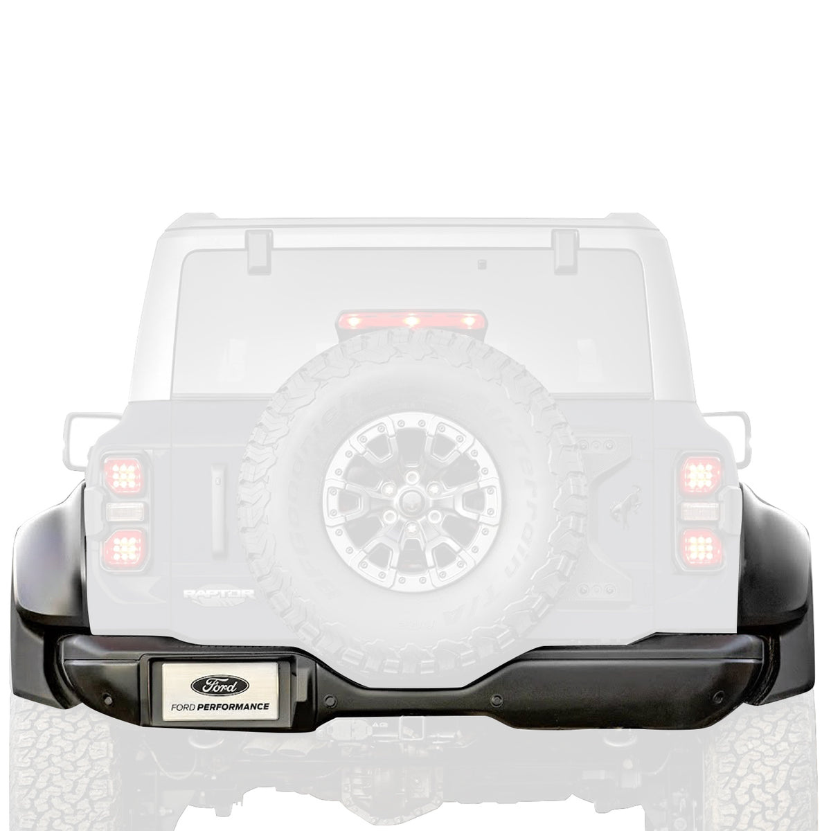 2020-2025 Ford Bronco Raptor Style Body Conversion Kit - view 4