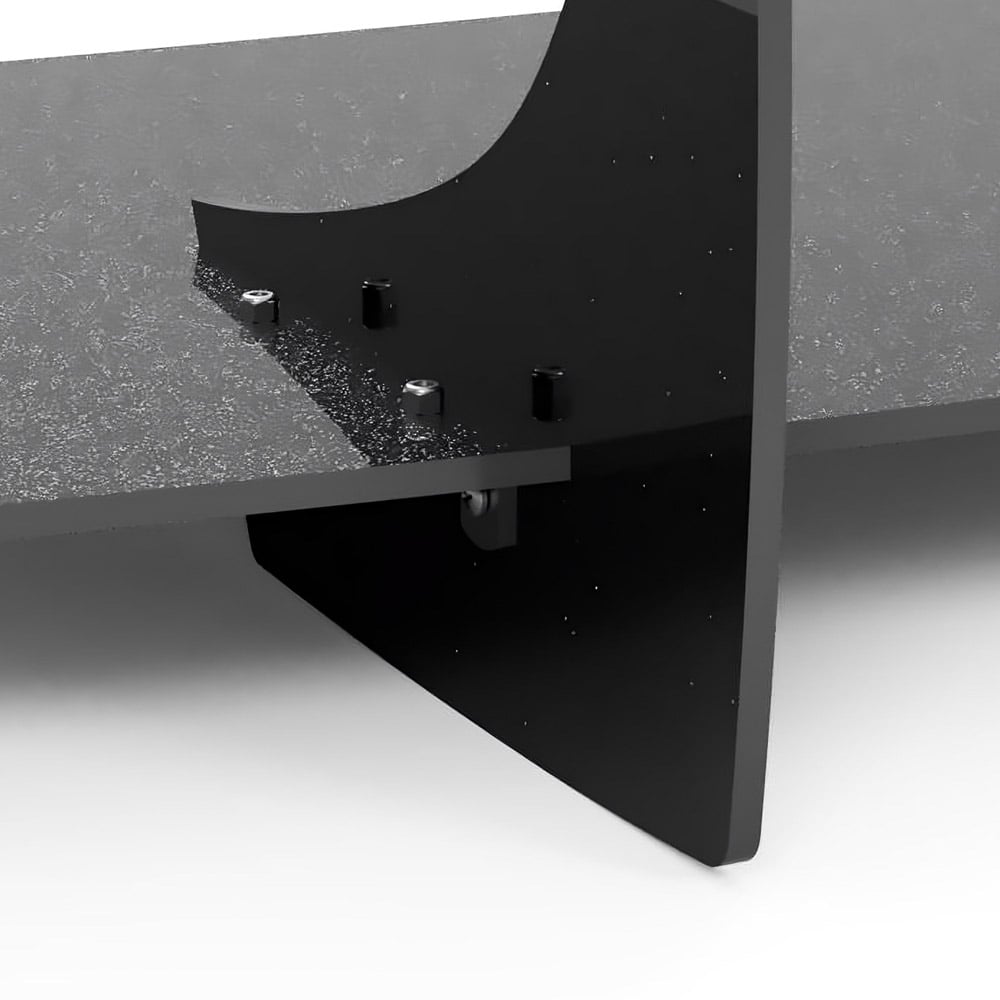 2020-2026 Cadillac CT5 Genali VR2 Rear Diffuser, ABS - view 8