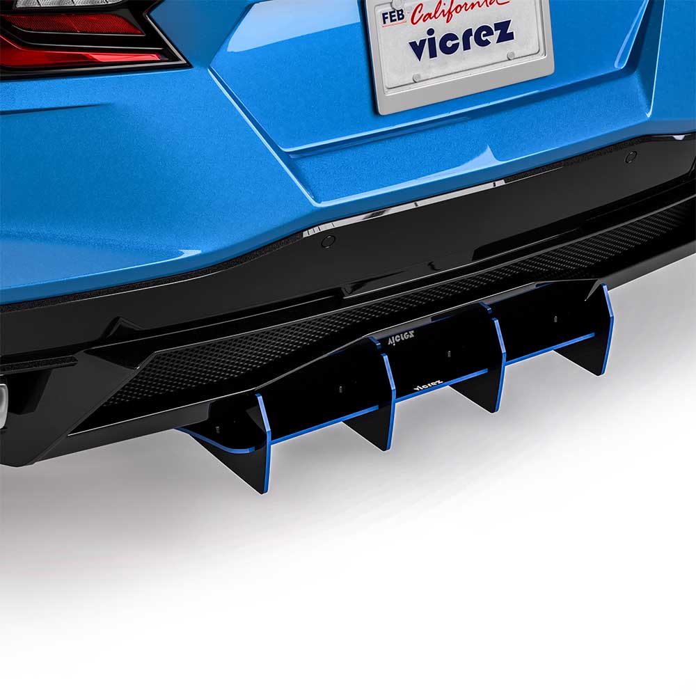 2020-2026 Chevrolet Corvette C8 160LV Rear Diffuser, USA - view 6