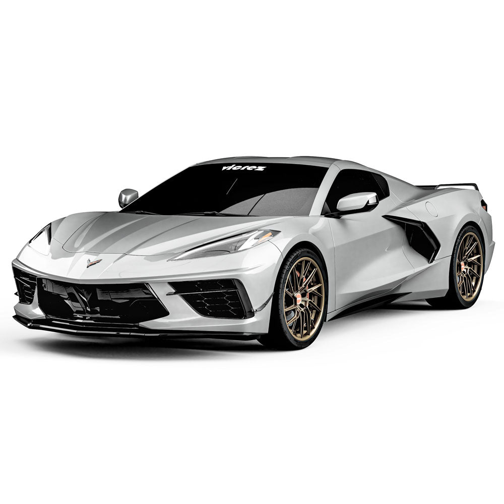 2020-2026 Chevrolet Corvette C8 1VR Front Bumper Canards - view 3