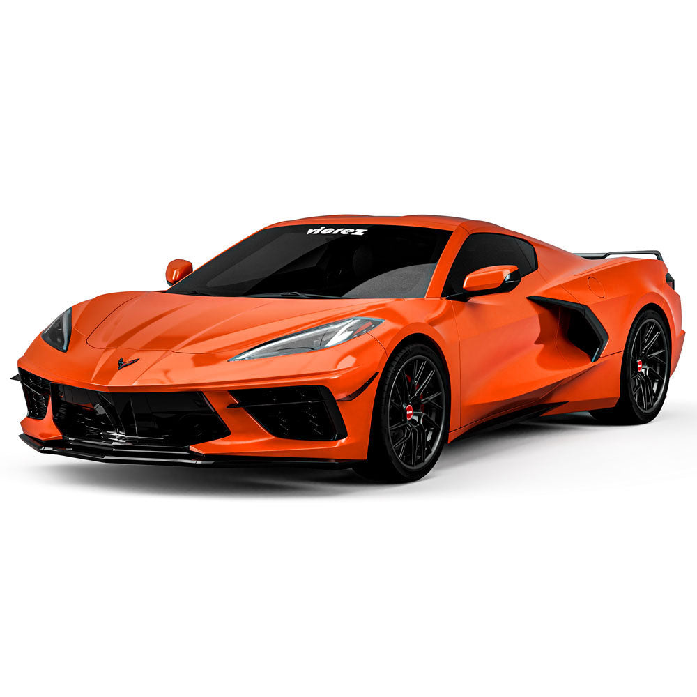 2020-2026 Chevrolet Corvette C8 2VR Front Bumper Canards - view 3