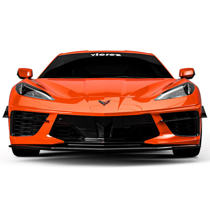 2020-2026 Chevrolet Corvette C8 2VR Front Bumper Canards - view 4