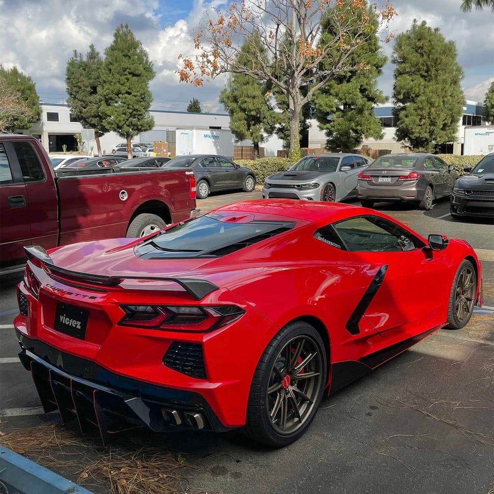 2020-2026 Chevrolet Corvette C8 328LV Rear Diffuser, USA - view 4
