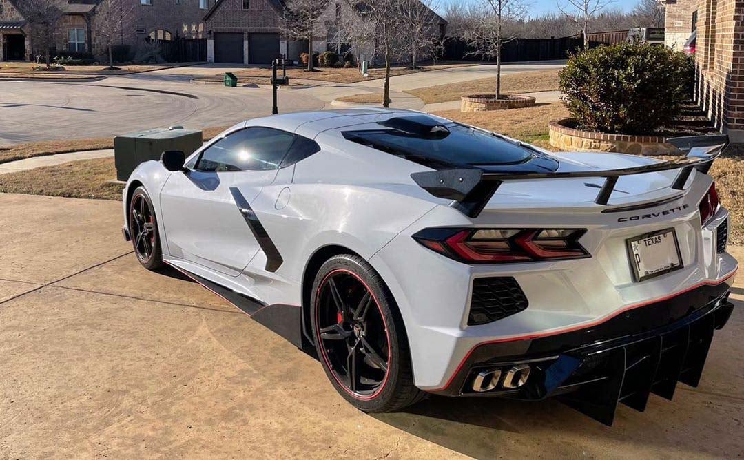 2020-2026 Chevrolet Corvette C8 328LV Rear Diffuser, USA - view 8