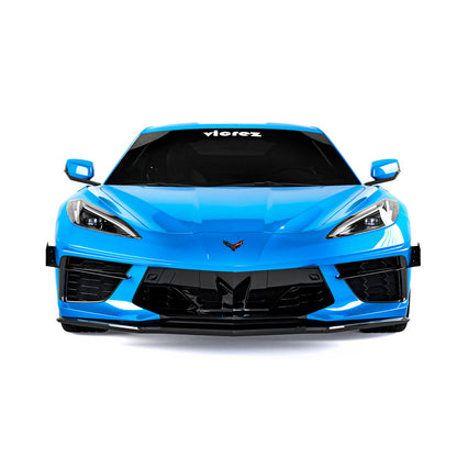 2020-2026 Chevrolet Corvette C8 4VR Front Bumper Canards - view 5