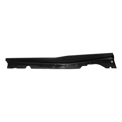 2020-2026 Corvette C8 5VM Style Side Skirts, Gloss Black - view 8