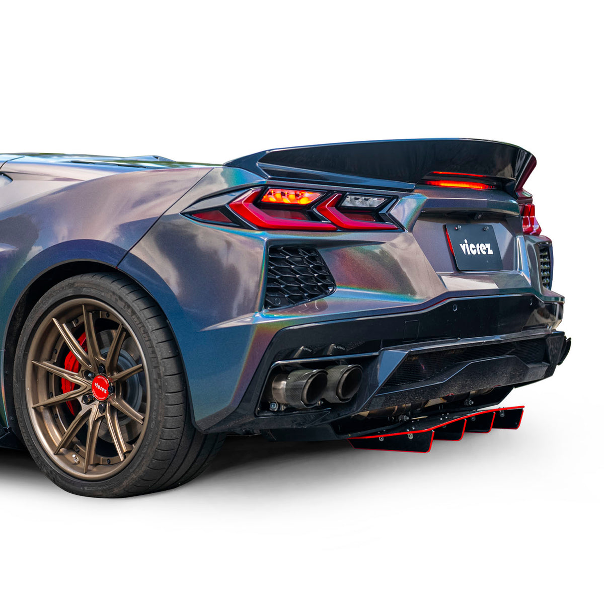 2020-2026 Corvette C8 Jesky VR5 Rear Diffuser, ABS