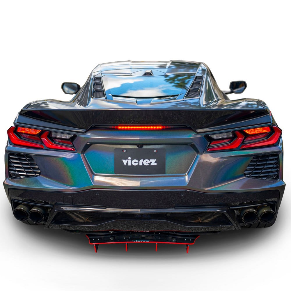 2020-2026 Corvette C8 Jesky VR5 Rear Diffuser, ABS - view 2