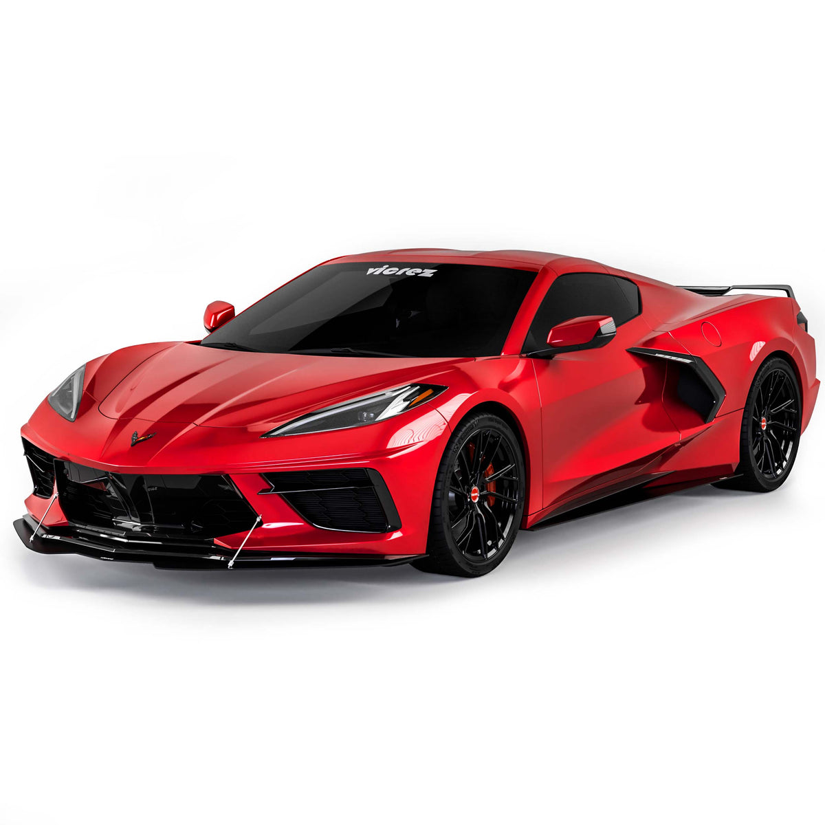 2020-2026 Chevrolet Corvette C8 R1 Aero Splitter Package - view 3