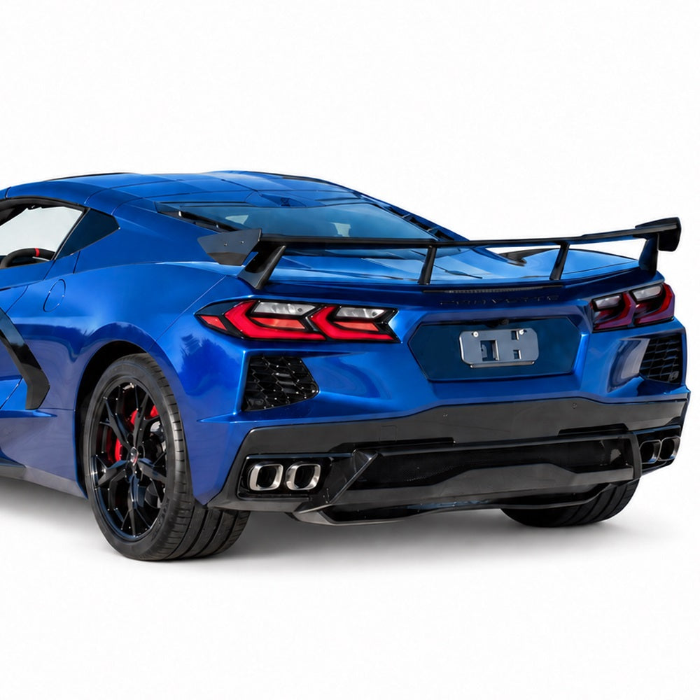 2020-2026 Chevrolet Corvette C8 Stingray Style Rear Diffuser