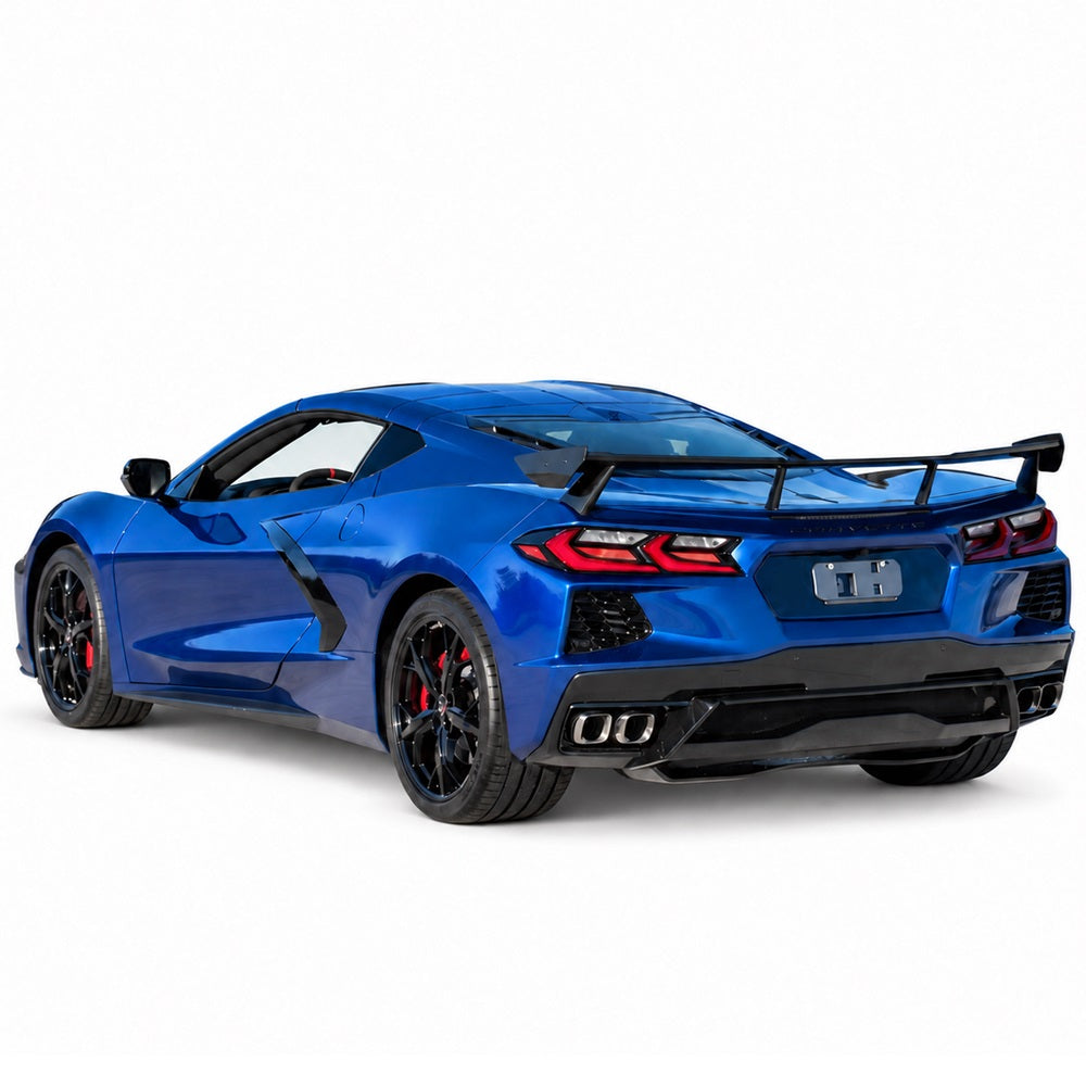 2020-2026 Chevrolet Corvette C8 Stingray Style Rear Diffuser - view 2
