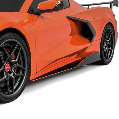 2020-2026 Corvette C8 V5R Aero Package, Splitters & Winglets - view 3