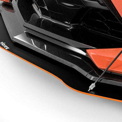 2020-2026 Chevrolet Corvette C8 V5R Front Splitter, ABS - view 9