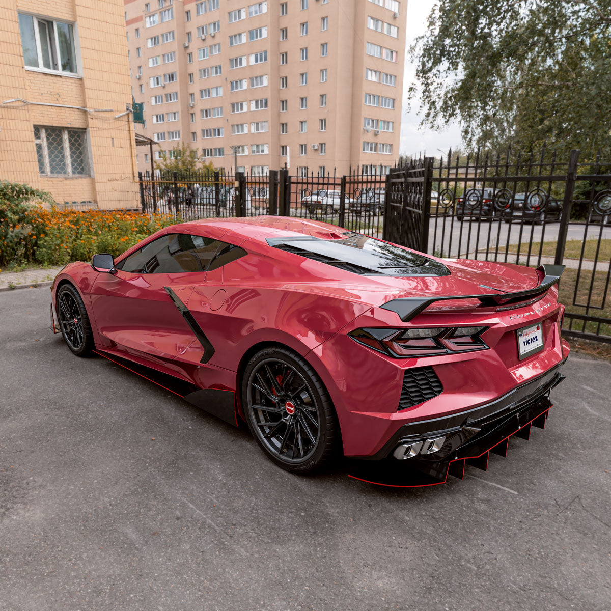 2020-2026 Corvette C8 VZR1 Full Aero Splitter Package