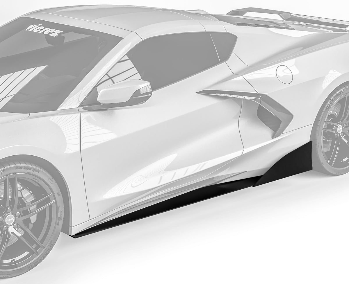 2020-2026 Corvette C8 VZR1 Full Aero Splitter Package - view 11