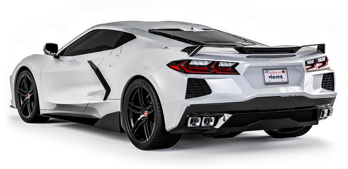 2020-2026 Corvette C8 VZR1 Full Aero Splitter Package - view 12