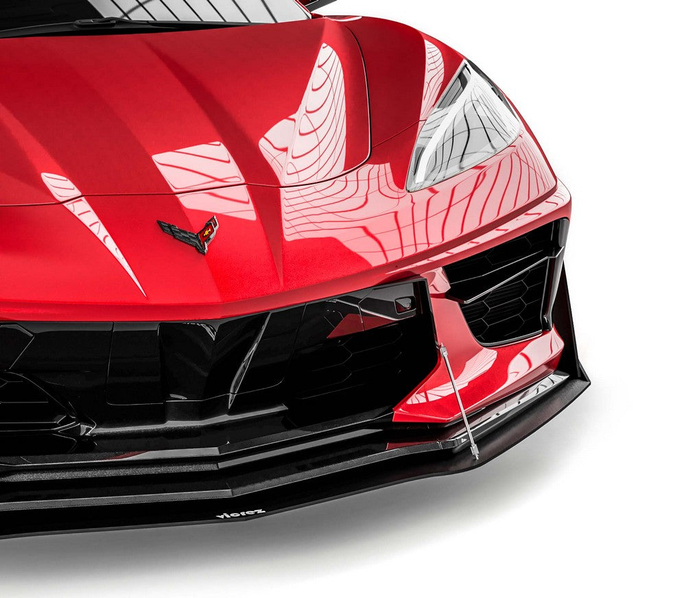 2020-2026 Corvette C8 VZR1 Full Aero Splitter Package - view 3