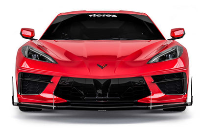 2020-2026 Corvette C8 VZR1 Full Aero Splitter Package - view 4