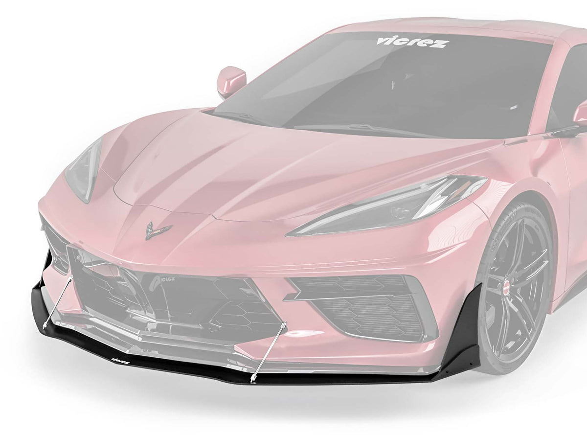 2020-2026 Corvette C8 VZR1 Full Aero Splitter Package - view 5