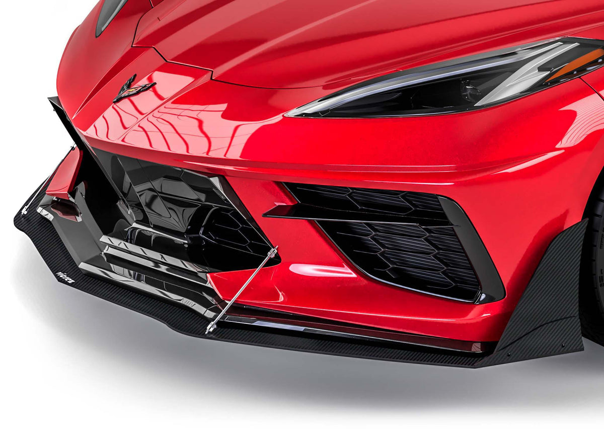 2020-2026 Corvette C8 VZR1 Full Aero Splitter Package - view 6