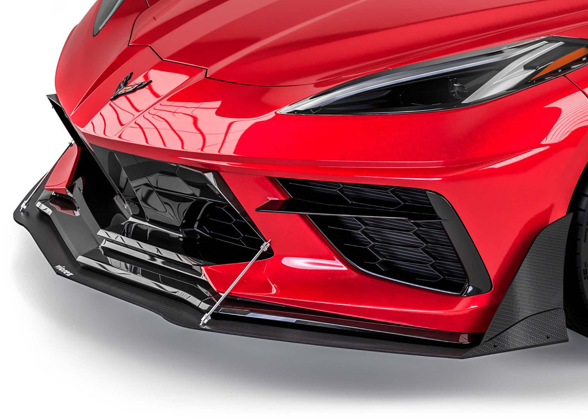 2020-2026 Corvette C8 VZR1 Full Aero Splitter Package - view 7