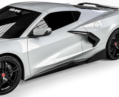 2020-2026 Corvette C8 VZR1 Full Aero Splitter Package - view 9