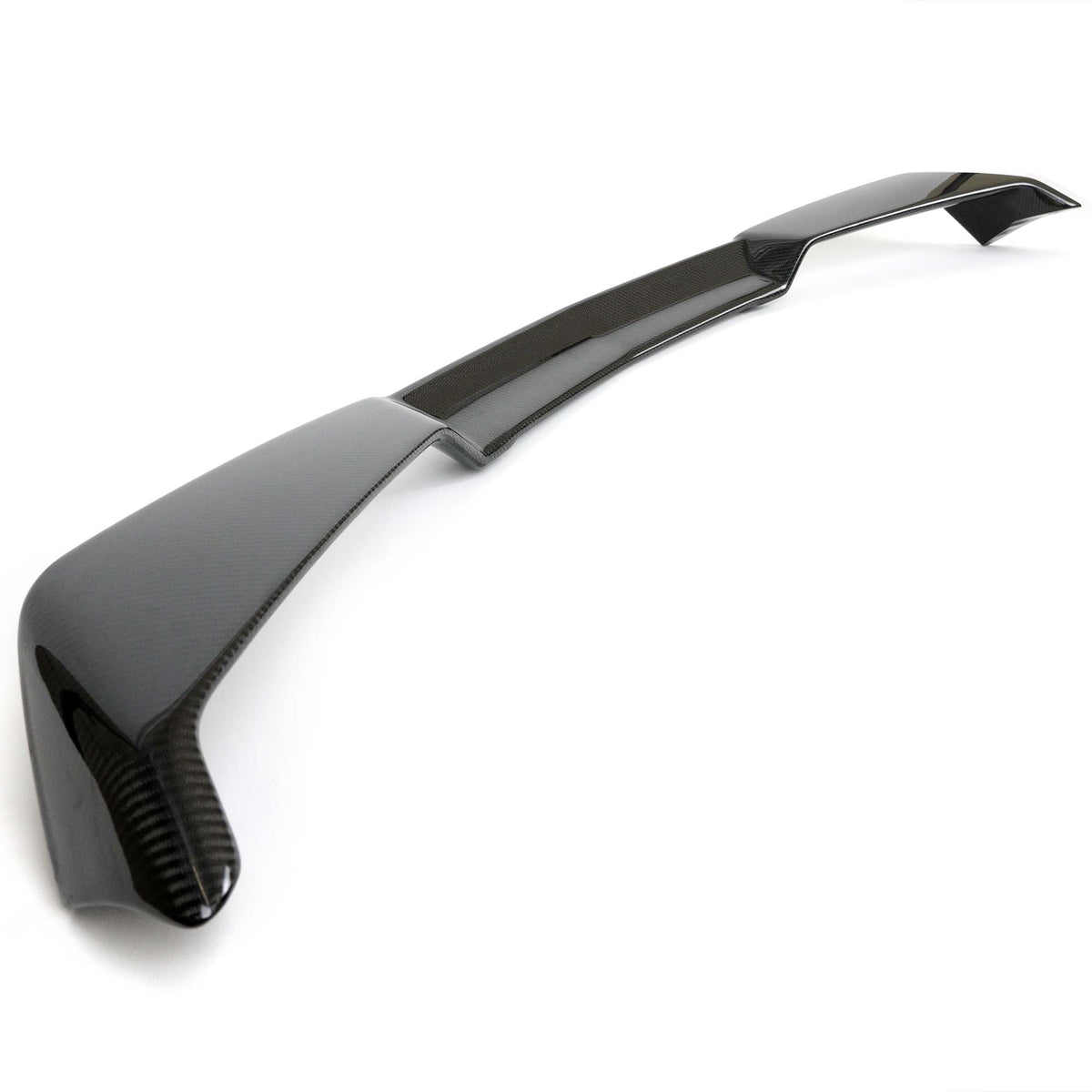 2020-2026 Corvette C8 Z51 Rear Spoiler, Gloss Forged Carbon - view 9