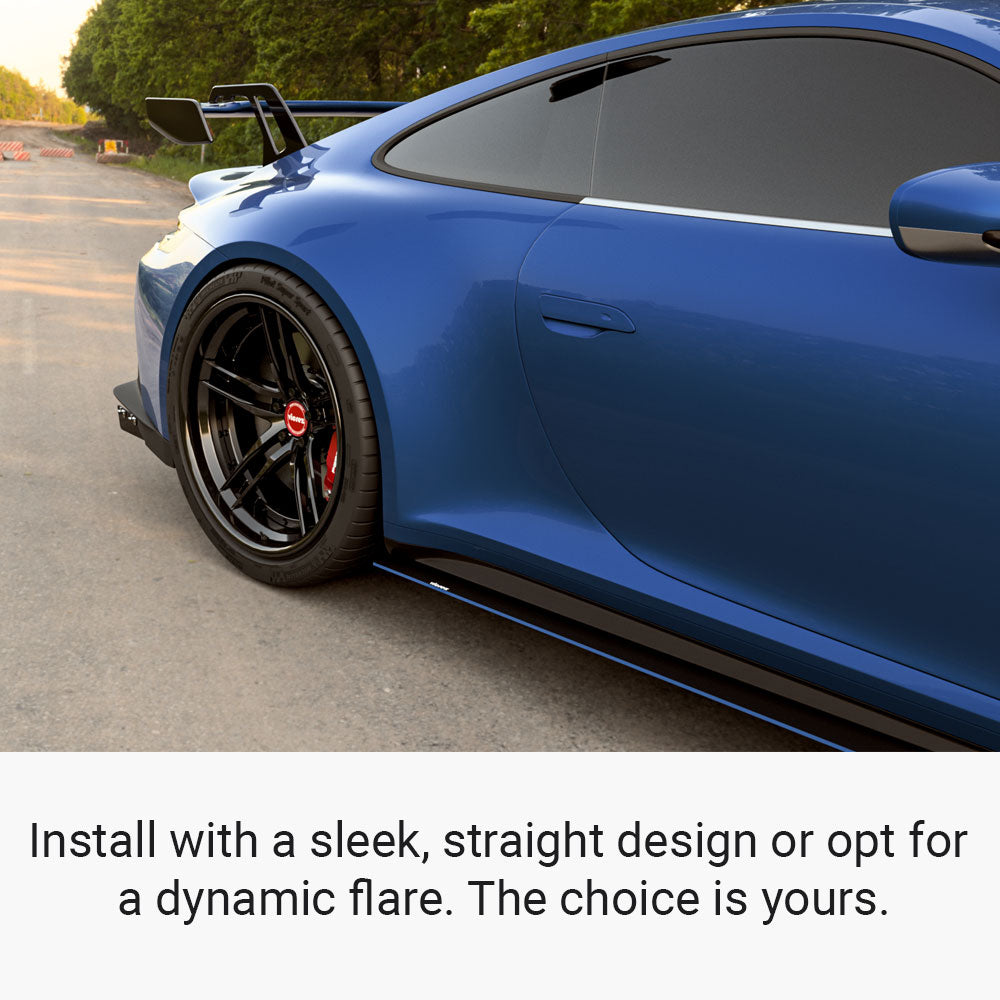 2020-2026 Tesla Model Y V7R Side Skirt Splitter Set - view 4