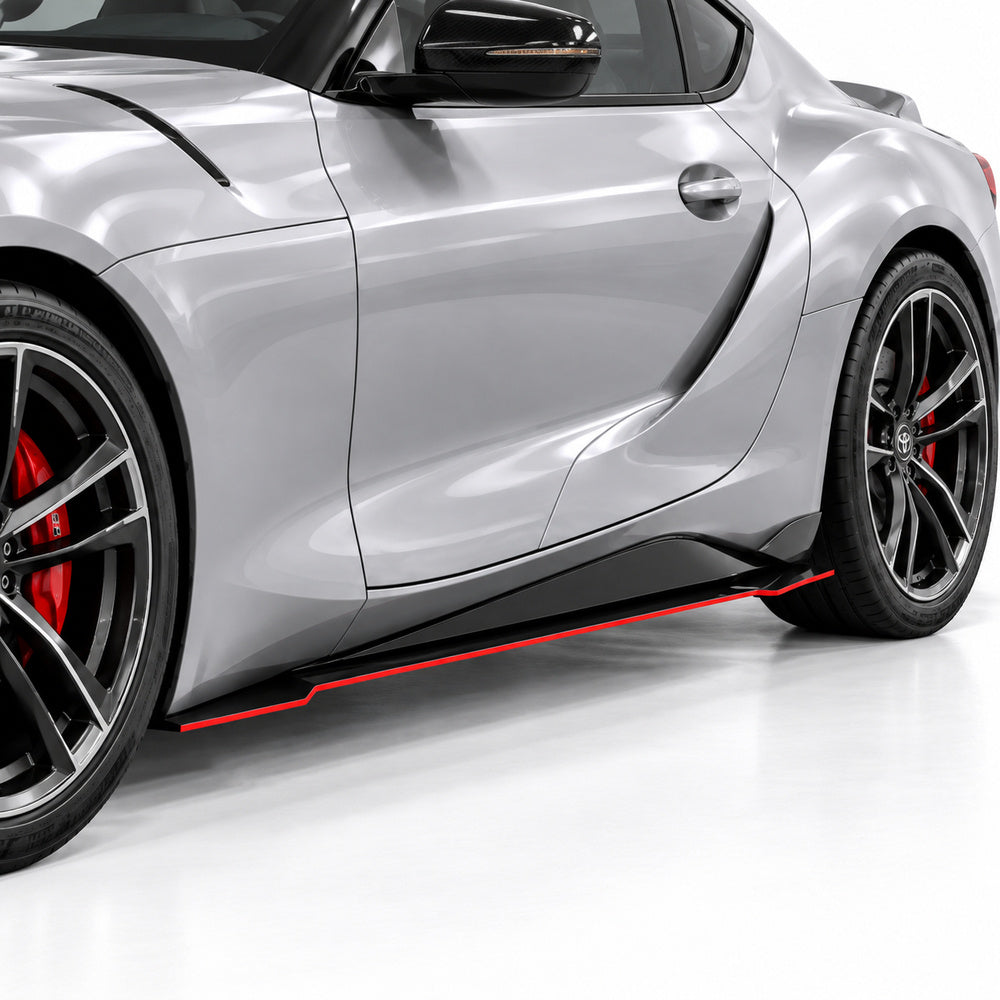 2020-2026 Toyota Supra V7R Side Skirt Splitter Set