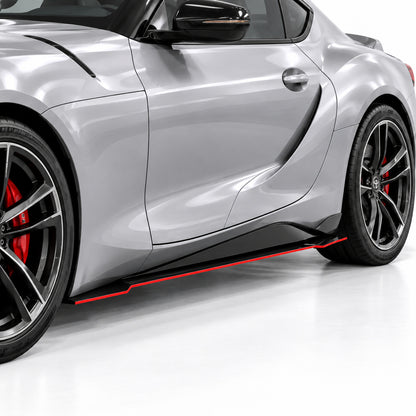 2020-2026 Toyota Supra V7R Side Skirt Splitter Set