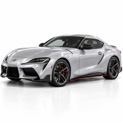 2020-2026 Toyota Supra V7R Side Skirt Splitter Set - view 2