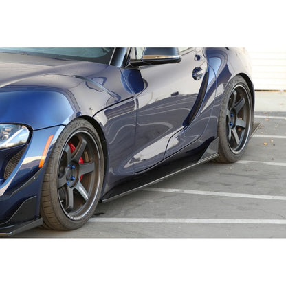 Carbon Fiber Side Rocker Extensions/ Side Skirt - Toyota Supra A90/91 2020-2023