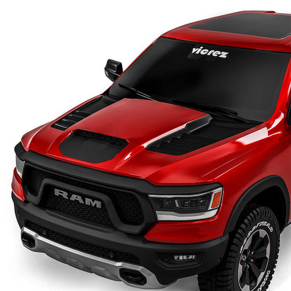 2021-2023 Ram 1500 TRX Style Hood w/ Air Vent Scoop, Aluminum