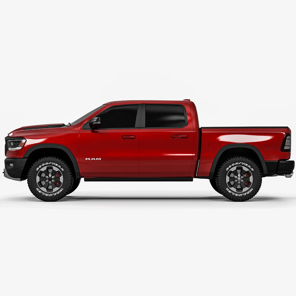 2021-2023 Ram 1500 TRX Style Hood w/ Air Vent Scoop, Aluminum - view 6