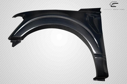 2021-2023 Ford F-150 4" Bulge Front Fenders, Carbon Fiber - view 3