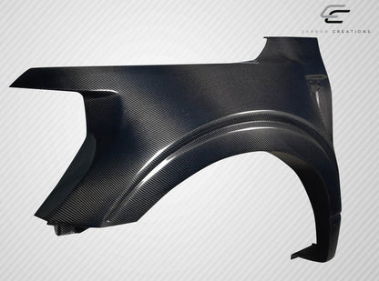 2021-2023 Ford F-150 4" Bulge Front Fenders, Carbon Fiber - view 5