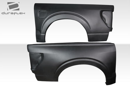 2021-2023 Ford F-150 4" Bulge Rear Bedsides - 2 Pieces (5.5 ft Bed - view 2