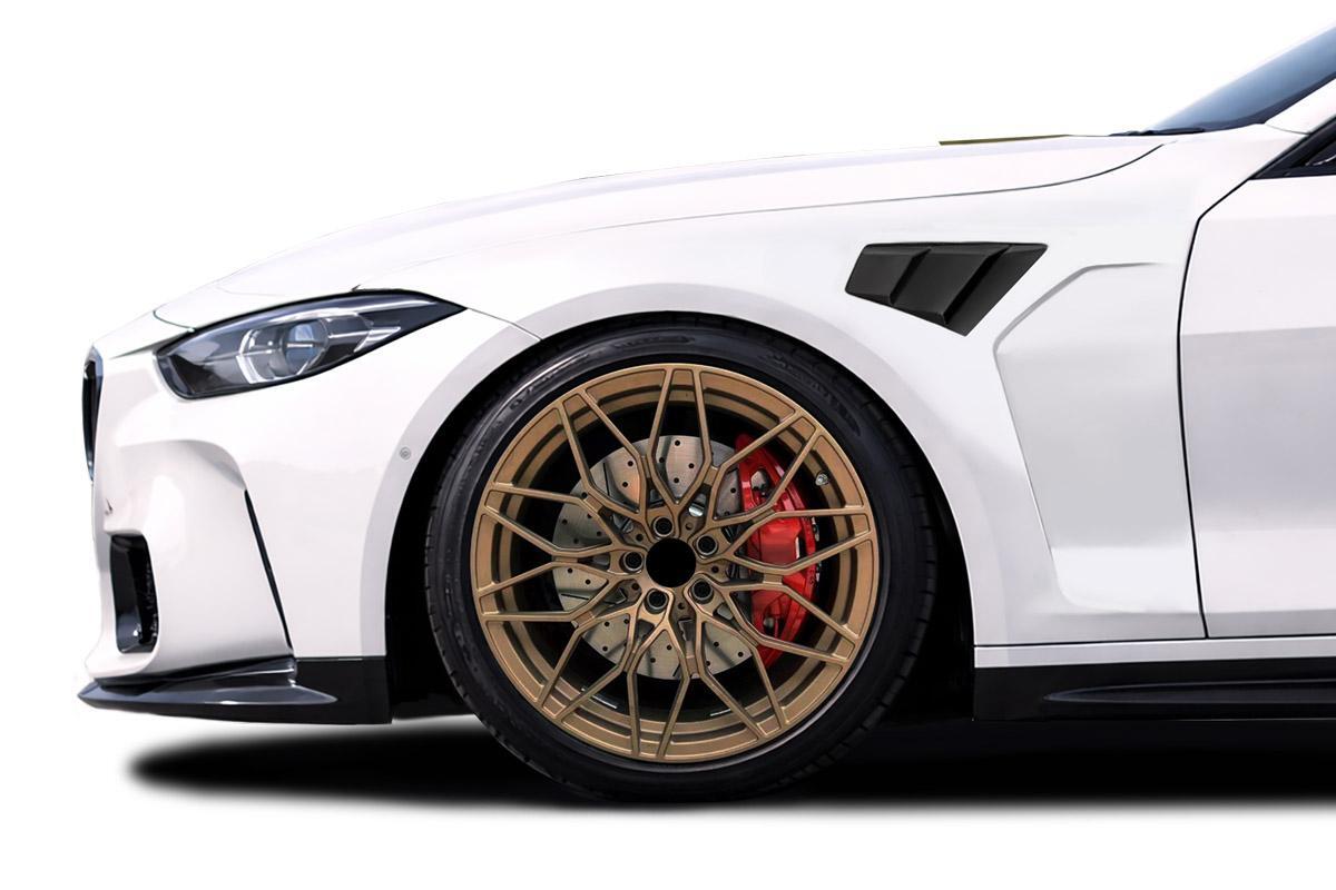 2021-2025 BMW G82 M4 Phase 4 Front Fenders, Fiberglass - view 1