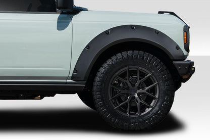 2021-2025 Ford Bronco Extreme Country Front Fender Flares, Fiberglass - view 1
