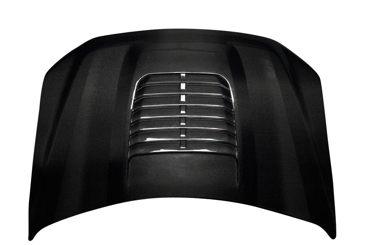 2021-2025 Ford F-150 Adventure Hood, Carbon Fiber - view 5