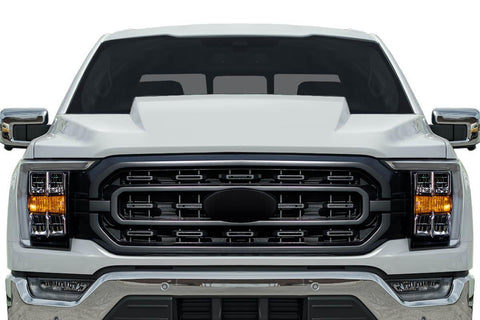 2021-2025 Ford F-150 Duraflex 3" Cowl Look Hood - 1 Piece