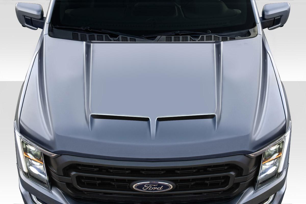 2021-2025 Ford F-150 GT500 Look Hood, Fiberglass - view 1