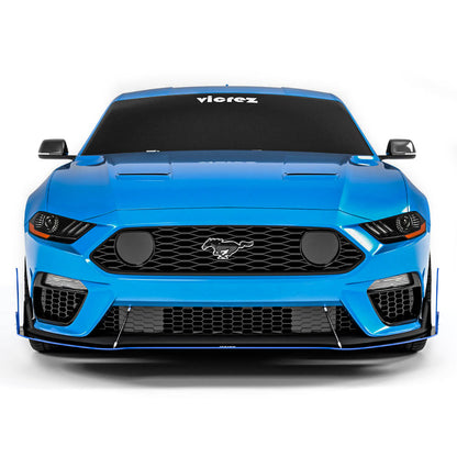 2021-2025 Ford Mustang Mach 1 LV4 Front Splitter, ABS - view 2
