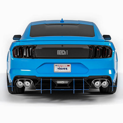 2021-2025 Ford Mustang Mach 1 LV4 Rear Diffuser, USA Made - view 3