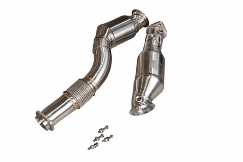 2021-2027 BMW G80/G82/G83/G87 M2 / M3 / M4 400 Cell Catted Downpipes