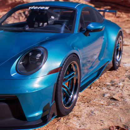 2022-2024 Porsche 911 GT3 Uruzo Style Aero Package - view 7