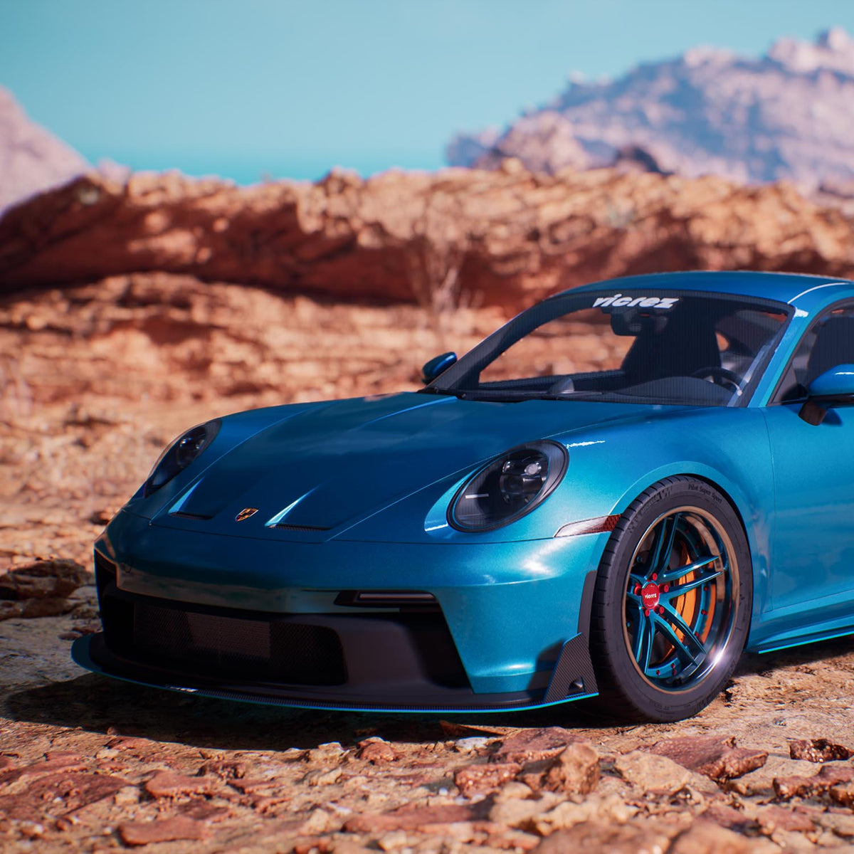 2022-2024 Porsche 911 GT3 Uruzo Style Aero Package - view 8