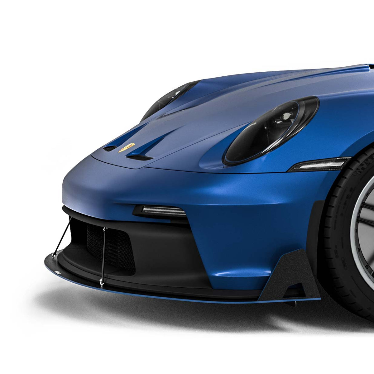 2022-2024 Porsche 911 GT3 Uruzo Style Front Splitter - view 6