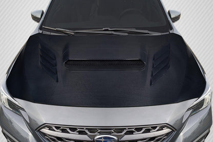 2022-2024 Subaru WRX Minari Hood, Carbon Fiber - view 1